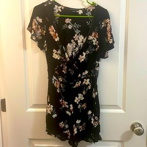 American Eagle Floral Romper